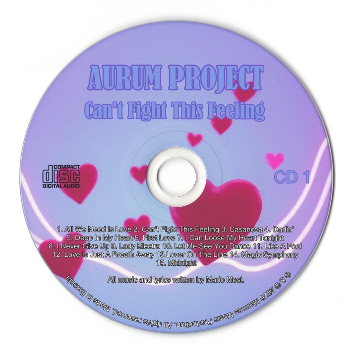 Aurum Project "Can't Fight This Feeling" (2CD)