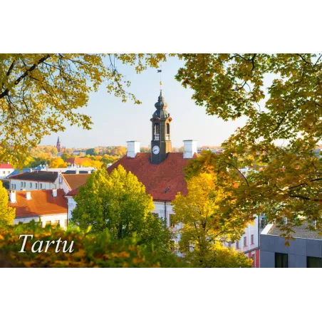 Postkaart Tartu linnavaatega 0027