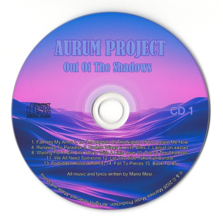 Aurum Project "Out Of The Shadows" (2CD)