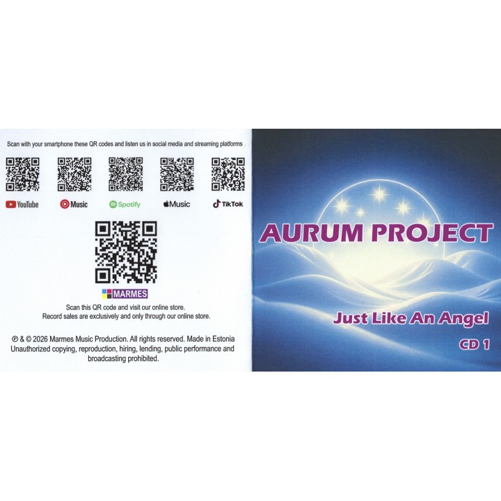 Aurum Project "Just Like An Angel" (2CD)