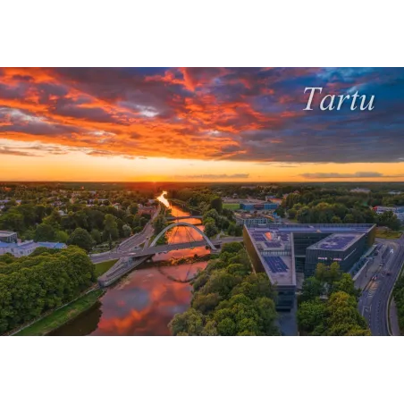 Postkaartide komplekt "Tartu vaated" III