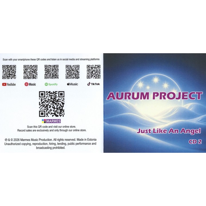 Aurum Project "Just Like An Angel" (2CD)