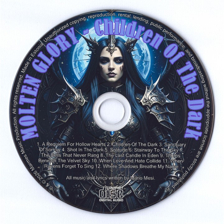 Molten Glory - "Children Of The Dark" (CD)