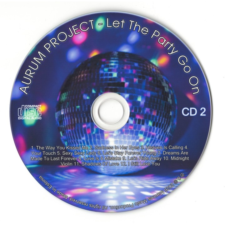 Aurum Project "Let The Party Go On" (2CD)