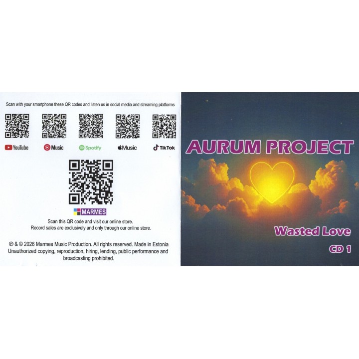 Aurum Project "Wasted Love" (2CD)