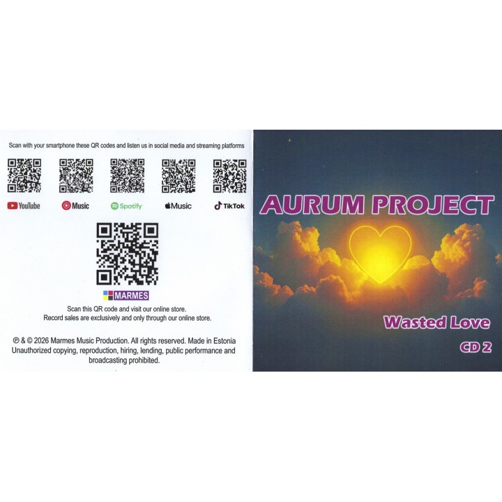 Aurum Project "Wasted Love" (2CD)