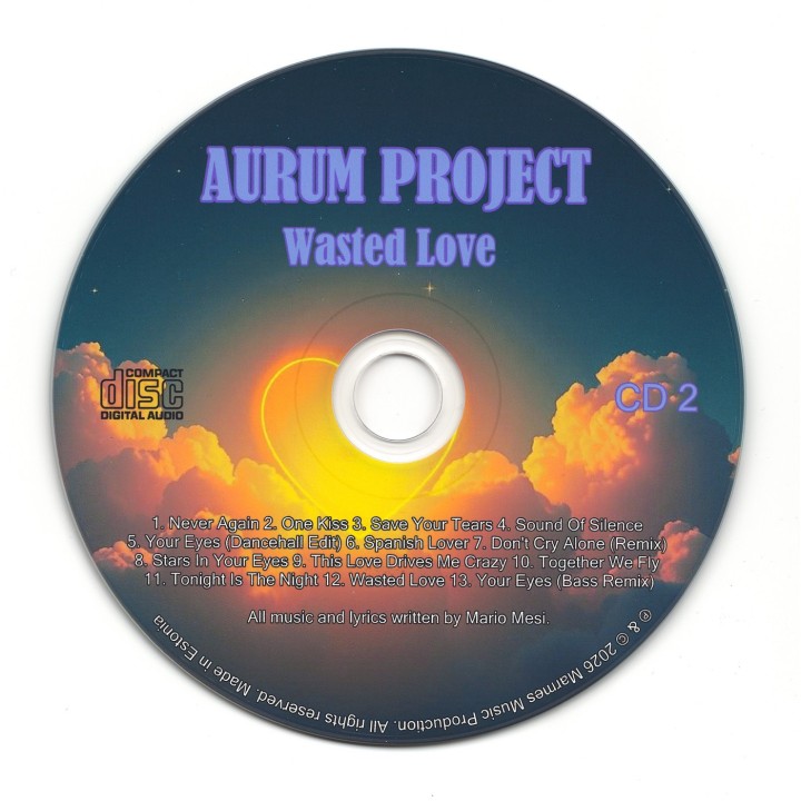 Aurum Project "Wasted Love" (2CD)
