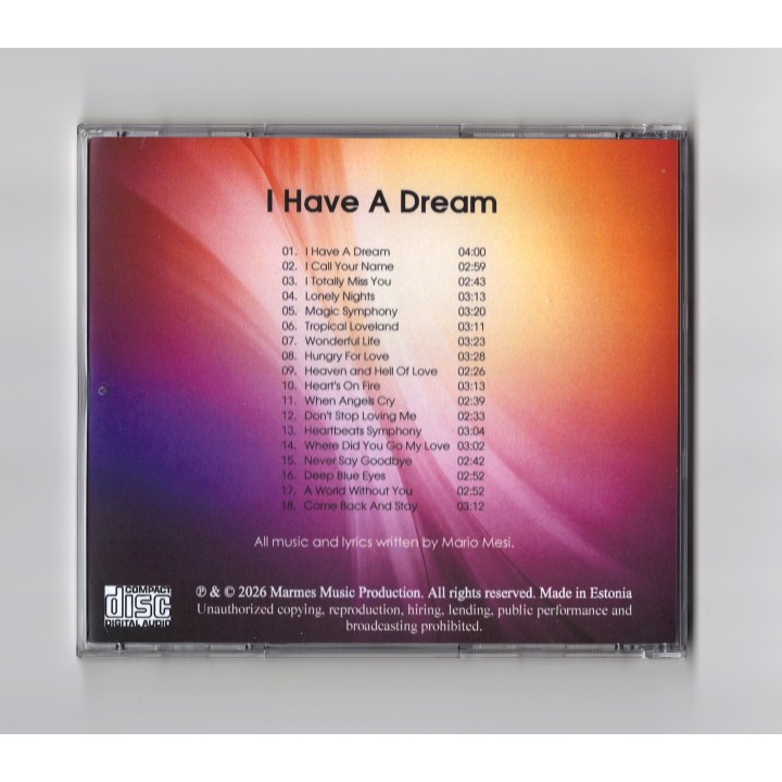 Aurum Project -  "I Have A Dream" (CD)