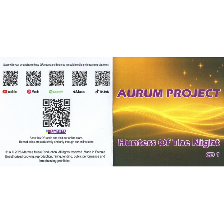 Aurum Project "Hunters Of The Night" (2CD)