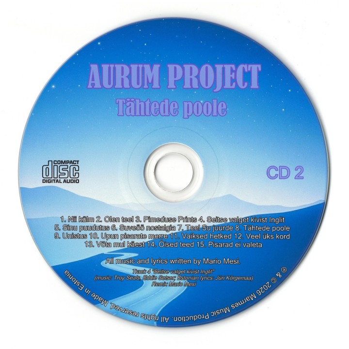 Aurum Project - "Tähtede poole" (2CD)